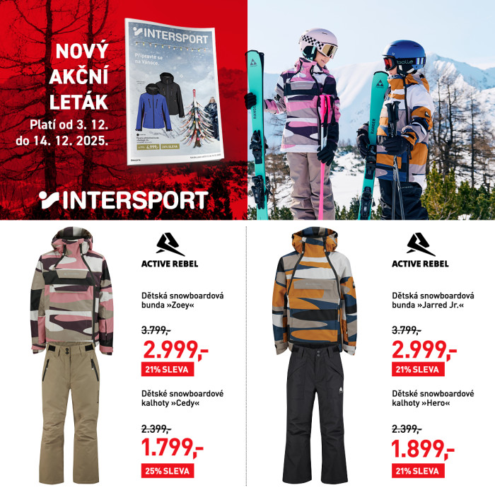 Nový akční leták Intersport je tu!